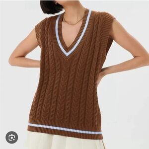 Aritzia Sunday Best Winston Sweater Vest